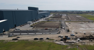 U.S. Steel is building a new mill in Osceola, Ark., close to its Big River Steel plant (pictured), where non-grain oriented electrical steel and galvalume/galvanizing lines are currently under construction.