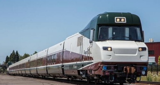 Two Talgo 8 series trains, similar to this Amtrak set, have been bought for use in Lagos.
