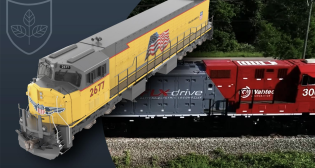 UP said its order with Progress Rail and Wabtec represents “the largest investment in battery-electric technology by a U.S. Class I railroad.” (Photo Courtesy of UP)