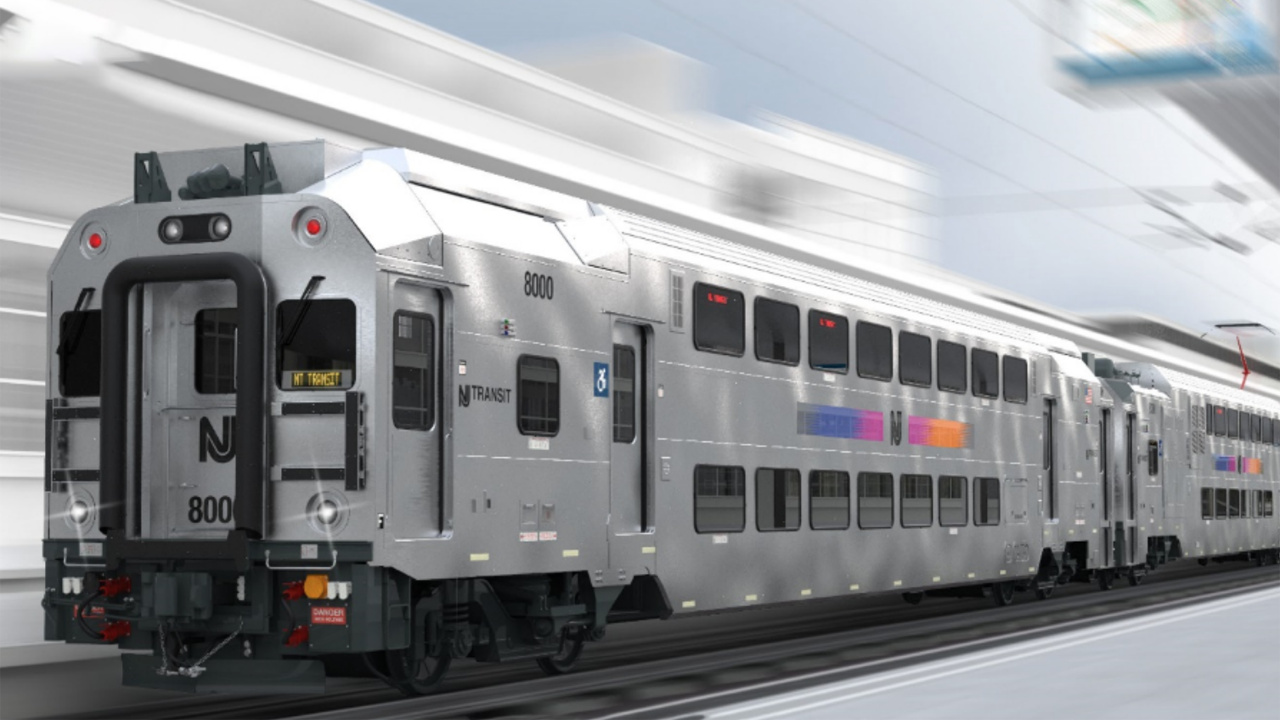 New Jersey Transit is ordering 25 Multilevel III commuter cars from Alstom.