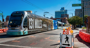 In January 2021, the Federal Transit Administration signed a Full Funding Grant Agreement for Valley Metro’s South Central Light Rail Extension/Downtown Hub Project in Phoenix; the funding is part of the Capital Investment Grants (CIG) program.