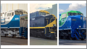 The aim of Wabtec’s newest locomotive, the ES44ACi diesel-electric, is “to improve Brazil’s heavy-haul rail network and drive sustainability,” according to the manufacturer. Suzano, MRS and Rumo have placed orders (pictured).