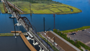 Portal North—part of the massive Gateway Program, which will eventually double rail capacity between Newark, N.J., and New York—will replace the 110-year-old Portal Bridge, a mechanical-trouble-plagued swing bridge built by the Pennsylvania Railroad in 1910 as part of its New York Improvements project.