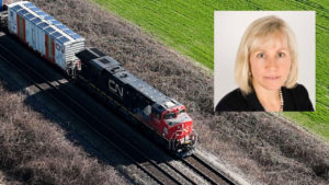 Shauneen Bruder (pictured) and 10 other Director nominees proposed by CN management were elected to the CN Board at the railroad’s annual meeting of shareholders on May 20.