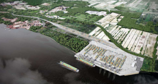 The Contrecoeur container terminal project, located about 25 miles from Montreal, would allow MPA to handle up to 1.15 million containers (20-foot equivalent units or TEUs) annually.