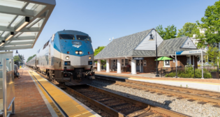 Amtrak and the Virginia Passenger Rail Authority are partners in bringing Amtrak Northeast Regional daily service to Ashland Station, which has been upgraded for accessibility. (Photograph Courtesy of Amtrak)