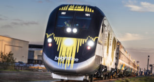 Brightline has been awarded a $15 million CRISI grant to advance preliminary engineering activities to support its 67-mile extension from Orlando to Tampa, Fla.