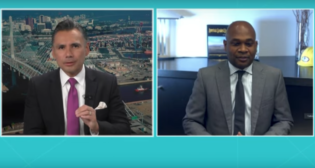 Kenny Rocker, EVP of Marketing and Sales for Union Pacific (right), is featured on the June 15 edition of the Port of Long Beach’s monthly video series with Executive Director Dr. Noel Hacegaba.