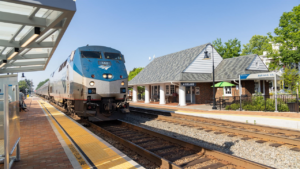 Since June, Amtrak has completed accessibility-improvement projects at stations in Ashland, Va. (pictured); Westerly, R.I.; and Homewood, Ill., as part of a multi-year effort to bring its more than 500 stations into compliance with the Americans with Disabilities Act (ADA) of 1990. (Photograph Courtesy of Amtrak)
