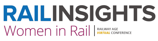 Railway Age Women in Rail Virtual conference logo