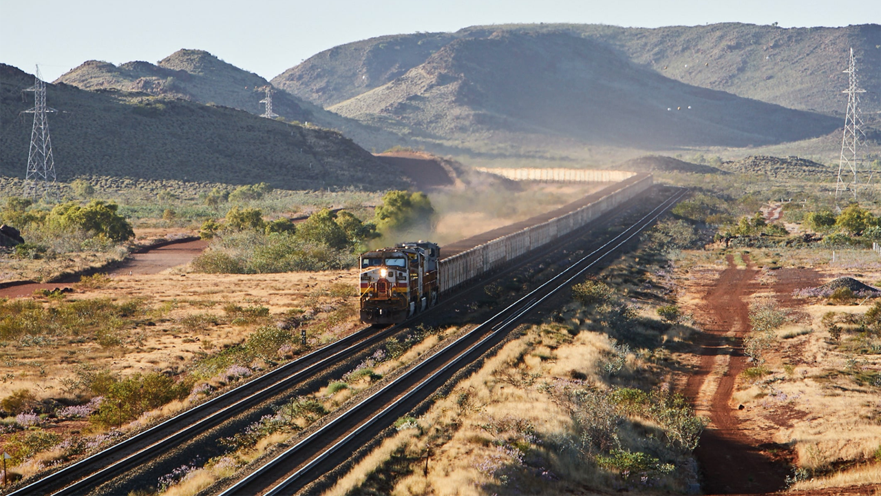As part of its AutoHaul program, “Rio Tinto is seeking to add a forward-looking capability to its autonomous trains to detect obstacles on and along the tracks,” according to Rail Vision, whose Main Line system will be used to detect different types of obstacles at various ranges as part of a three-month pilot. (Photograph Courtesy of Rio Tinto)