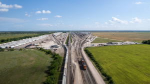 Liberty Development Partners—comprising Connor Investment Real Estate and Logistics and Development Resources—has closed on the purchase of CMC Railroad and the 1,158-acre Gulf Inland Logistics Park near Houston. (Photograph Courtesy of Liberty Development Partners)