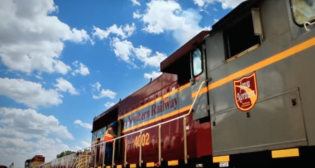 Iowa Northern Railway was among Iowa’s 2017-18 DERA award winners. It received a grant of up to $140,000 to purchase and install idle-reduction technology for 20 locomotives. (Photograph/Screen-Capture Courtesy of Iowa Northern, via website video)