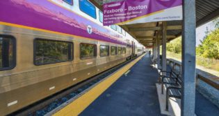 On Sept. 12, 2022, the MBTA will launch a new, year-long pilot to test interest in weekday Commuter Rail service to Foxboro.