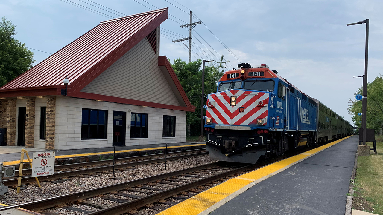 The proposed KRM project would provide a connection to Metra’s UP-N commuter rail line in Kenosha.