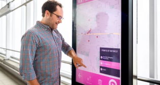 TransLink has completed the installation of new digital touchscreen transit kiosks.