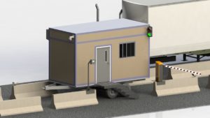 According to Nascent, RapidGate is 100% self-contained in a solar powered 20-foot shipping container that is “fast and easy to deploy and requires no costly physical infrastructure or permits.”