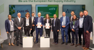 The MoU was signed on the first day of InnoTrans. Photo Credit: David Burroughs