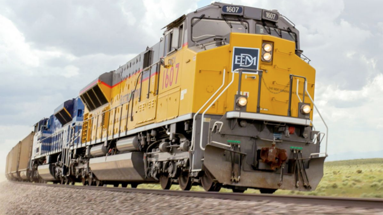 “EMD has a proud 100-year legacy of providing rail customers with proven technology and innovation,” says Marty Haycraft, Caterpillar’s Senior Vice President and Progress Rail’s President and CEO. (Photograph Courtesy of Progress Rail, a Caterpillar company)