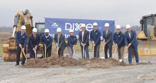 Dec. 9, 2022 groundbreaking of the new Dixie facility in Jackson, Tenn. Pictured: Jeff Fleck (GP), Scott Conger – Jackson Mayor, Mike Cook (GP), Kyle Spurgeon – President/CEO, Greater Jackson Chamber, Carrie Shapiro – VP of Dixie® Manufacturing, Bill Lee – Tennessee Governor, Nate Smiga (GP), Stuart McWhorter – Commissioner, Tennessee Economic and Community Development, Andrew Noble (GP), AJ Massey – Madison County Mayor. (Caption and Photograph Courtesy of Georgia-Pacific)