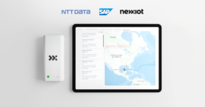 NTT DATA plans to deploy more than 600,000 of Nexxiot’s Cargo Monitor devices over the next five years.