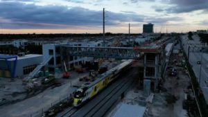 Brightline's 34,000-square-foot Aventura station and platform is expected to open for service this December.