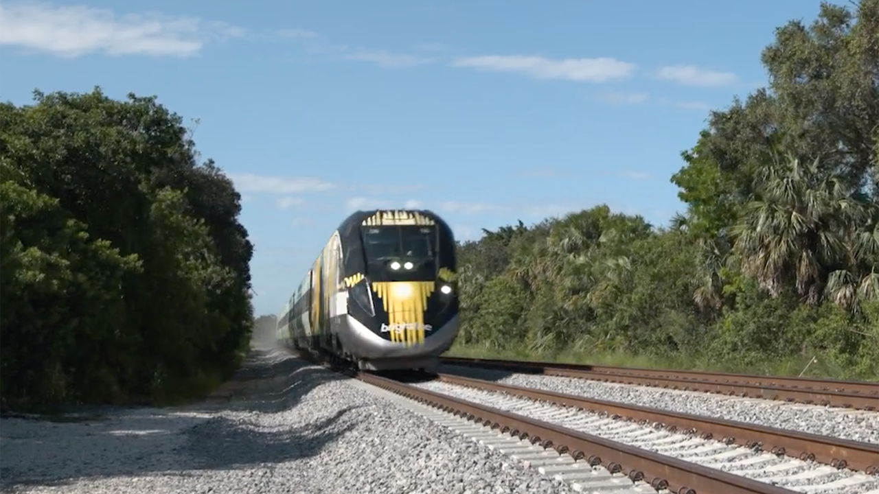 Brightline is continue work on its $2.7 billion Orlando extension with train testing in northern Brevard County, Fla., that will see trains travel up to 79 mph over the next week (Oct. 29-Nov. 5) and increase to 110 mph in early 2023.