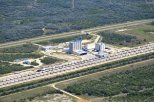 Watco's 222-acre Refugio Transload Terminal is served by BNSF Railway and UP.