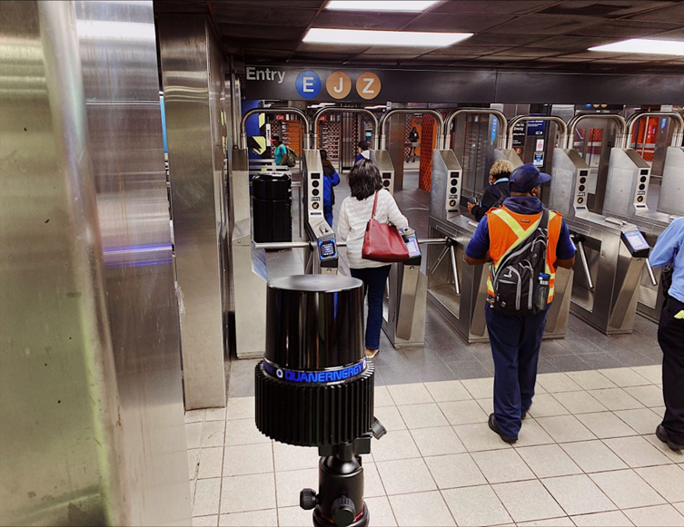 Quanergy’s Flow Management solution can report unsafe behavior, offer object detection, and measure passenger flows.
