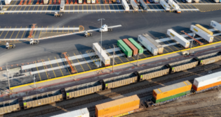 Of the $3.55 billion in BNSF’s 2022 capital expenditure plan, about $580 million went toward projects that support the growth of its Consumer, Agricultural and Industrial Products customers’ businesses. (Photograph Courtesy of BNSF)