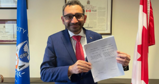 Canada Minister of Transport Omar Alghabra. (Photograph Courtesy of the Minister, via Twitter)