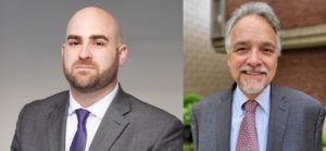 Garrett Eucalitto (left) will succeed Joseph Giulietti (right) as CTDOT Commissioner at the start of Gov. Lamont's second term.