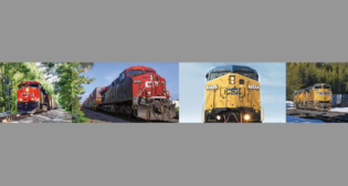 CN, CP, CSX and UP have been added to the DJSI.