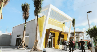 Brightline’s two new South Florida stations—Boca Raton and Adventura—will launch Dec. 21. (Pictured, Adventura Station during a November “sneak peak.”)