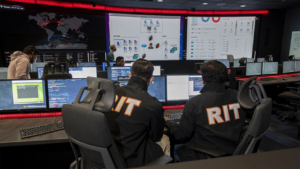 Alstom and the Rochester Institute of Technology (RIT) are collaborating “to help advance cybersecurity education, development and research in the transportation industry.” (RIT Photograph)