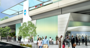 The Chicago Transit Authority received a $450,000 grant through the FTA’s FY 2021 Areas of Persistent Poverty (AoPP) Program “to develop an engagement plan for communities that will be served by the planned 5.6-mile Red Line rail extension.” (Rendering Courtesy of CTA)