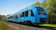 Alstom's Coradia iLint hydrogen-powered train will carry passengers on Quebec's Réseau Charlevoix rail network this summer.