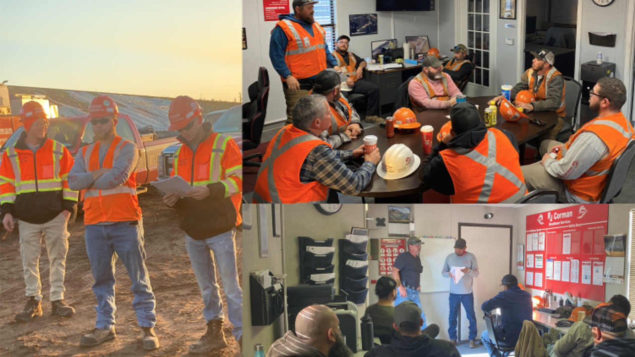 “Safe operations and a safety-first mentality will always be our priority,” R.J. Corman Railroad Group President and CEO Ed Quinn says. (Collage Courtesy of R.J. Corman)