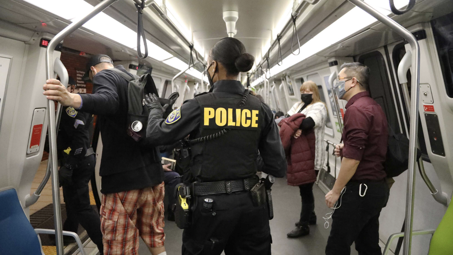 BART will increase police patrols on trains and in stations, increase the frequency of “deep cleaning” of train cars and add more “scrub crew” cleaning at stations this spring. (BART Photograph)