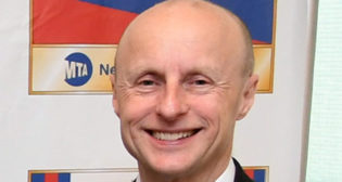 Andy Byford during his two-year tenure as NYCT President.