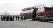 First responders from across Ohio, Pennsylvania and West Virginia gathered at Norfolk Southern’s Bellevue Yard for two weeks of safety training. (NS Photograph)
