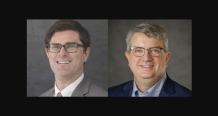 James (Leggett) Kitchin of Norfolk Southern (left) and Richard Erstad of Hawkins, Inc., have joined the Railroad-Shipper Transportation Advisory Council.
