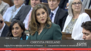 Canada’s Deputy Prime Minister and Minister of Finance Chrystia Freeland on March 28 tabled Budget 2023.
