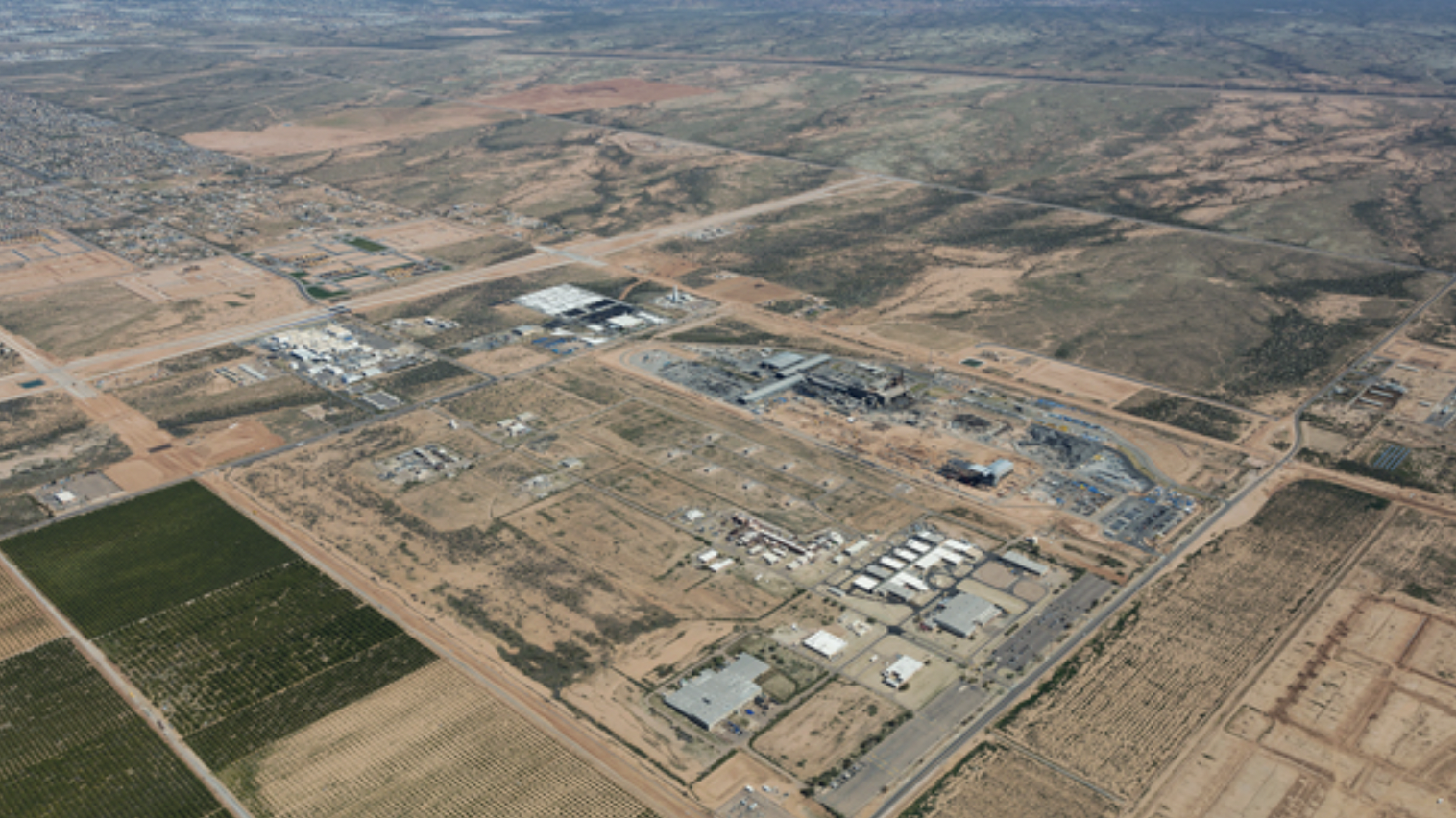 TCC is developing shovel-ready lots for industrial users in Mesa, Aria., that will be served by Union Pacific. (TCC Photograph)