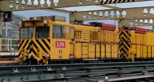 MTR Corporation’s Wabtec-built Mk3 battery-electric locomotives will undergo a performance and service life upgrade. (Wabtec Photograph)