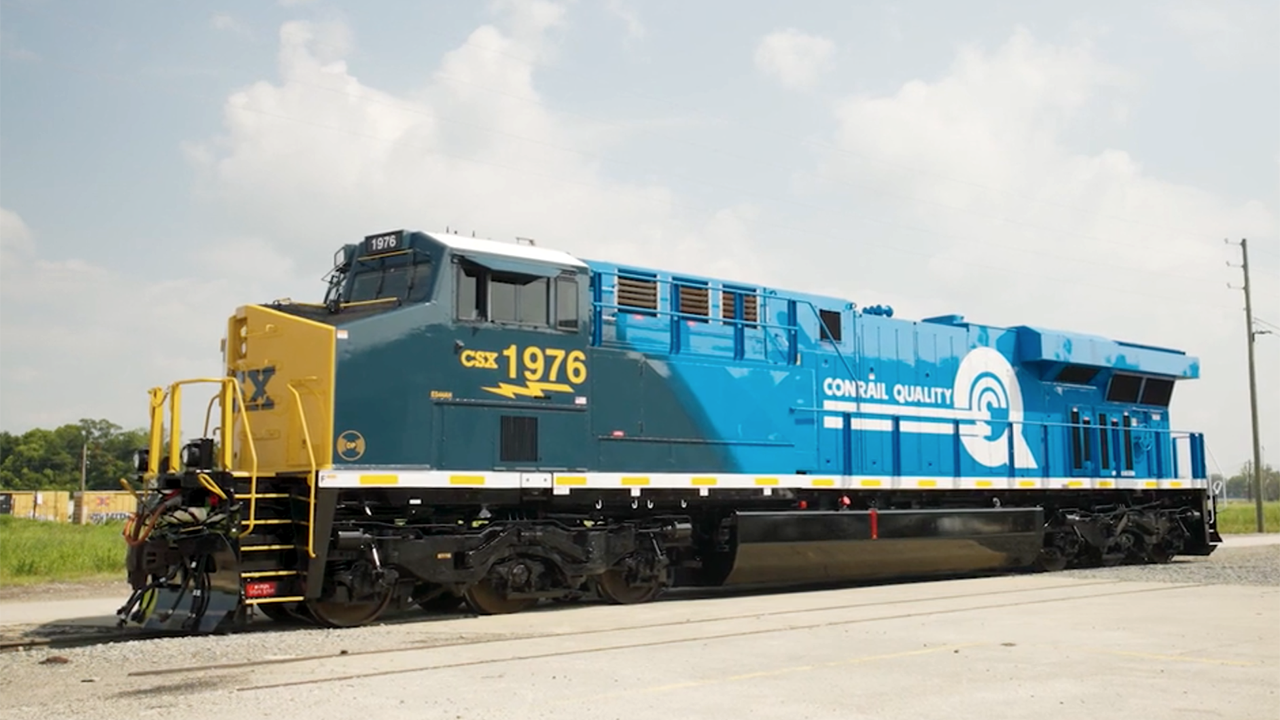 CSX Adds Conrail to Heritage Fleet Railway Age New Jersey Local News