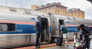 Amtrak said it will bring station elements including parking, station buildings and platforms into accessibility “compliance through a comprehensive multi-year, multi-billion-dollar design and construction program.” (Amtrak Photograph)