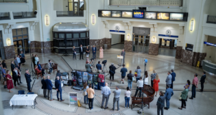 VIA Rail has announced an investment of more than $80 million in the renovation of four of its 36 “heritage” stations: Winnipeg Union Station (pictured), Vancouver Pacific Station, Halifax Station and Gare du Palais in Québec City. (Photograph Courtesy of VIA Rail, via X, formerly known as Twitter)