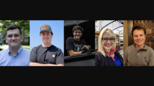 2023 R&LHS Scholarship Recipients (left to right): Harun Celik, Carter Heimer, William “Liam” Hoffman, Paige Malott and Rydell Walthall. (Photographs Courtesy of R&LHS)