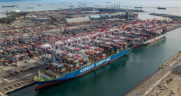 “We anticipated a modest peak season as our cargo numbers continue to stabilize at pre-pandemic levels,” Port of Long Beach CEO Mario Cordero said during a Sept. 13 announcement of August 2023 volumes (POLB Photograph)
